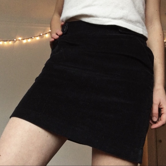 Banana Republic Dresses & Skirts - Navy Corduroy Skirt